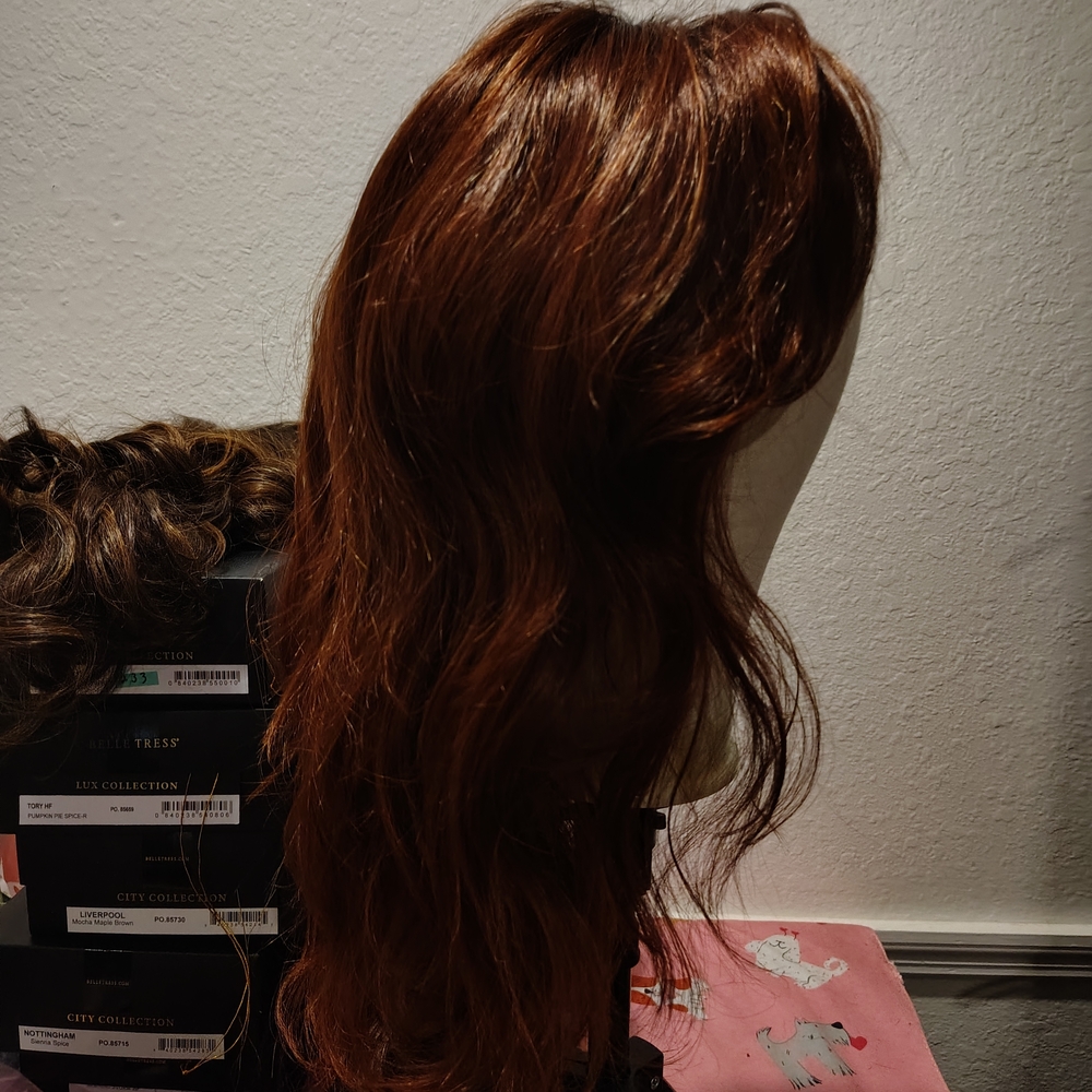 Soma Women's Wig in Rich Chestnut - Picture 6 of 8